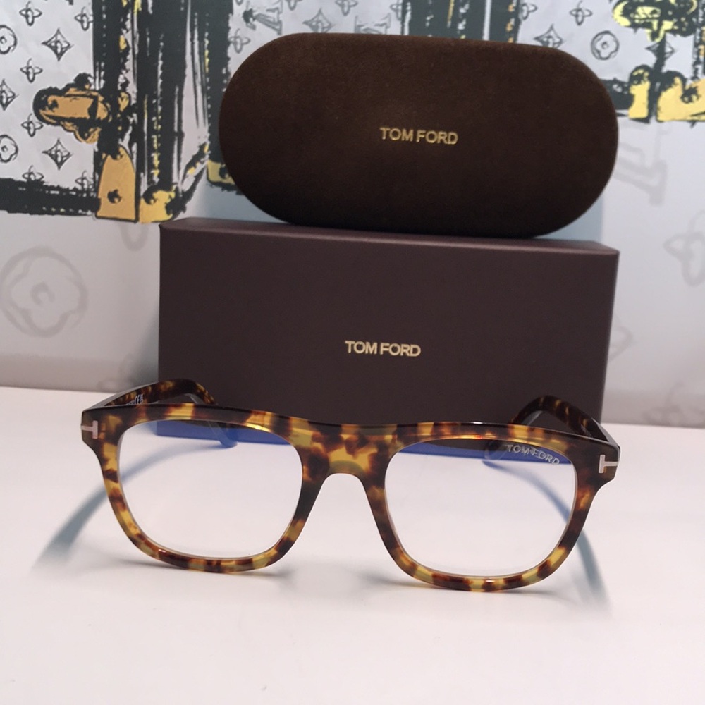 New Authentic Tom Ford Tortoise Shell Glasses Tf5… - image 7